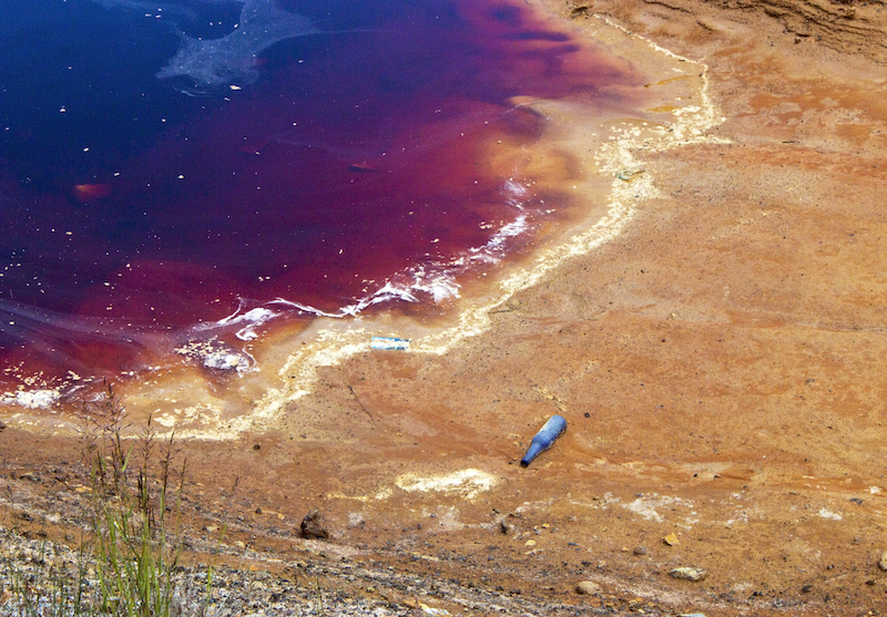 Annabell Druissi Runoff Collection Pond Leadville, Colorado copy